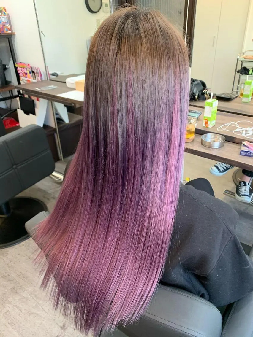 セミロング 100%高級人毛使用 LANIUMEDAのヘアスタイル