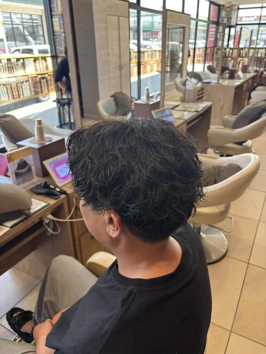 パーマ メンズ カット パーマ パーマ特化美容師◎ 新宮中央/平田楓真のヘアスタイル