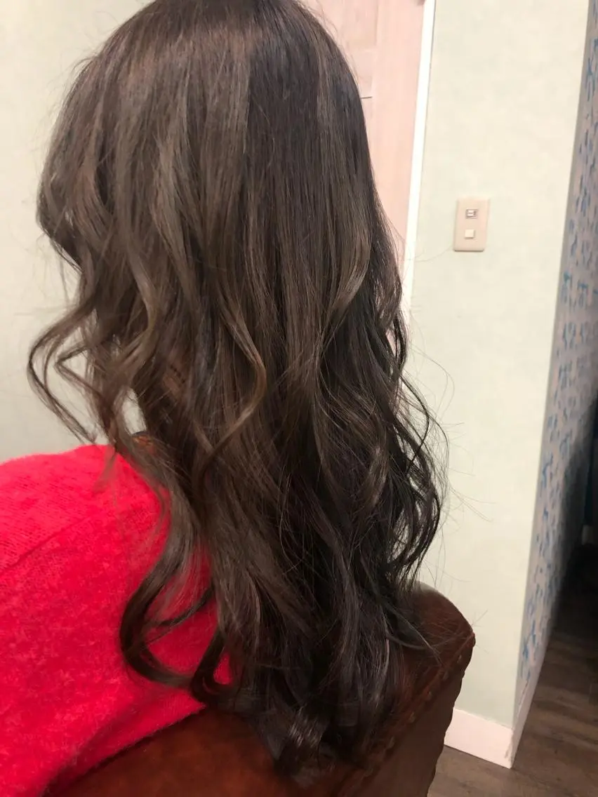 ロング 似合わせ×レイヤー× 髪質改善×t.yのヘアスタイル