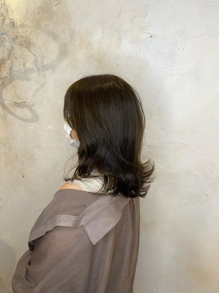 ミディアム カラー 【透明感カラー】 harunaのヘアスタイル