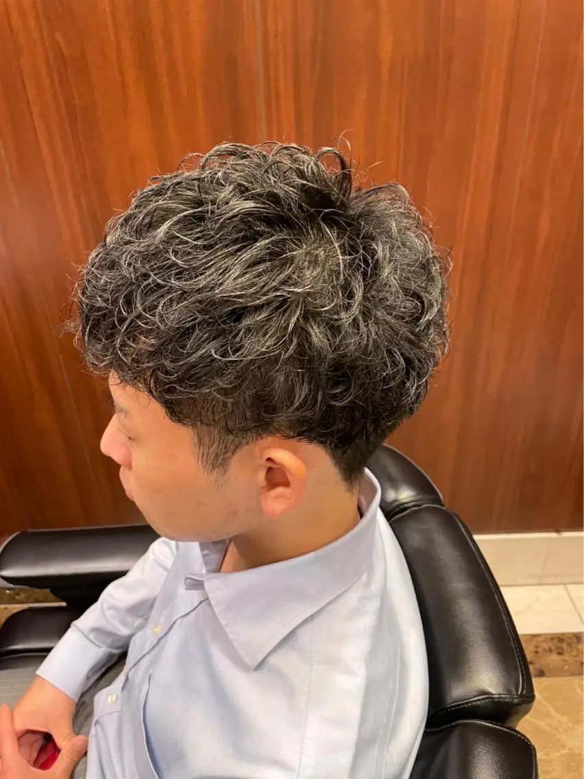 パーマ メンズ 小林 あいのヘアスタイル