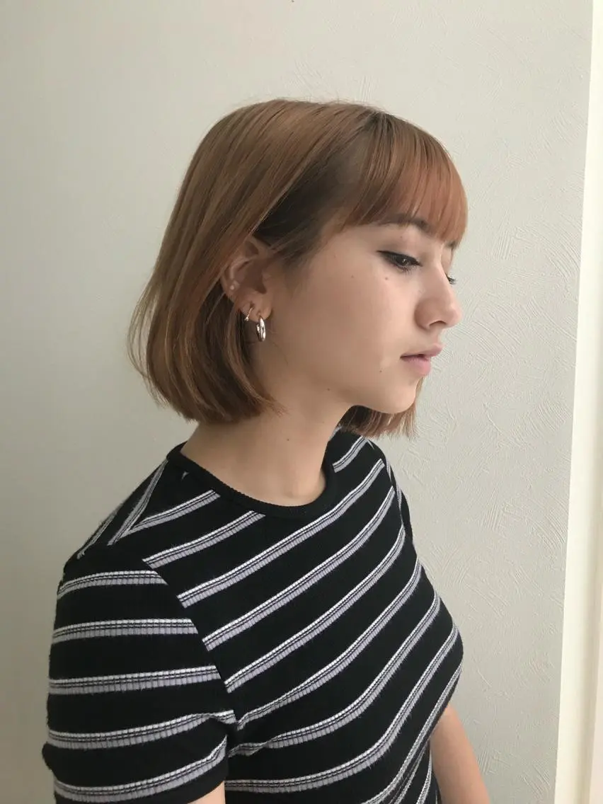 ショート カット トリートメント 石畑結華 Lond店長のヘアスタイル