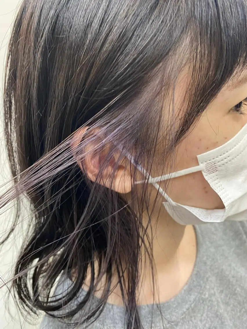 カラー ベージュカラー ラベンダーカラー カット ヘアカラー トリートメント 🍃ボブ&ショート 特化🍃髪質改善🍃のヘアスタイル