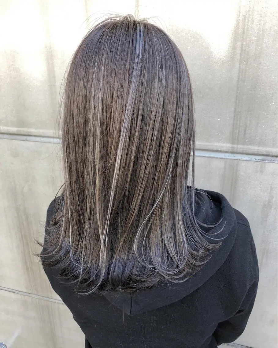 ミディアム カラー 北間 寛哉のヘアスタイル