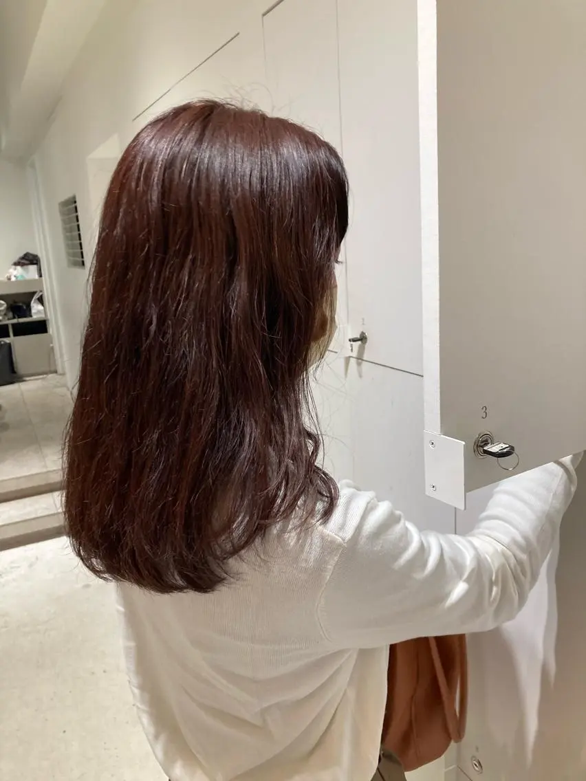 ロング カラー ヘアカラー 透明感カラー🫧 nanohaのヘアスタイル