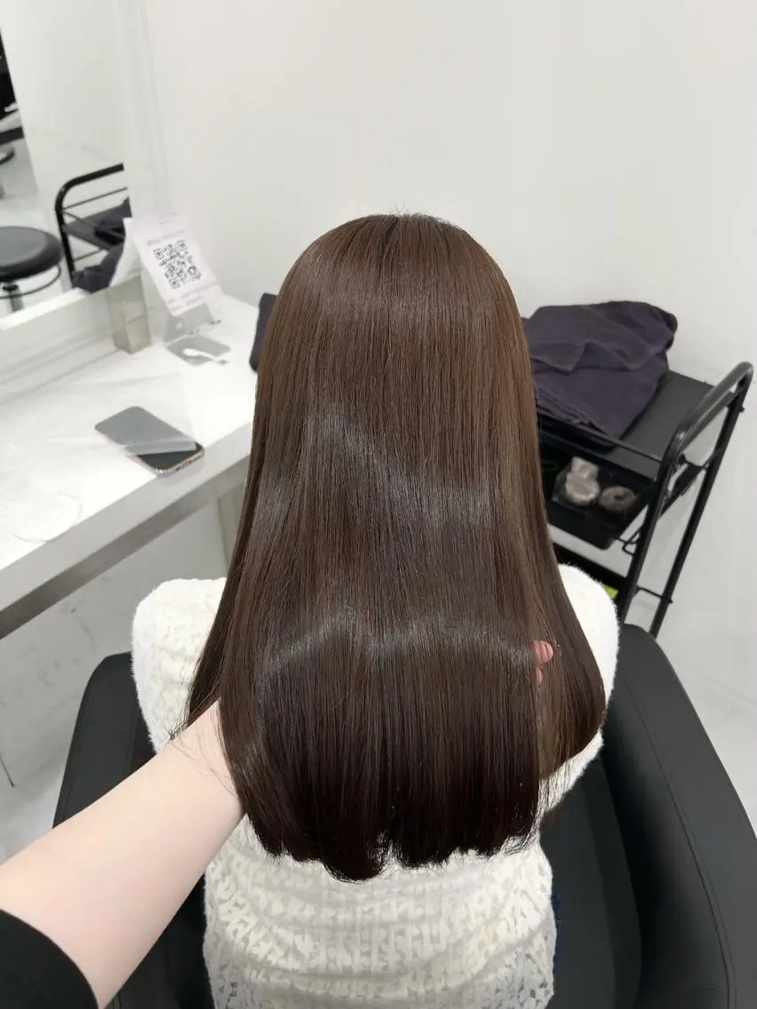 カラー ナチュラル可愛い◎ 推しカラー🤍池袋のヘアスタイル