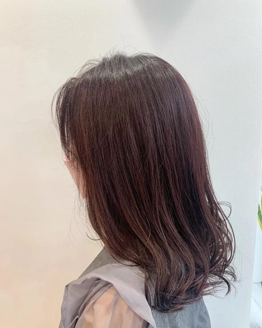 セミロング カラー ヘアアレンジ beauty: beast 中目黒店のヘアスタイル