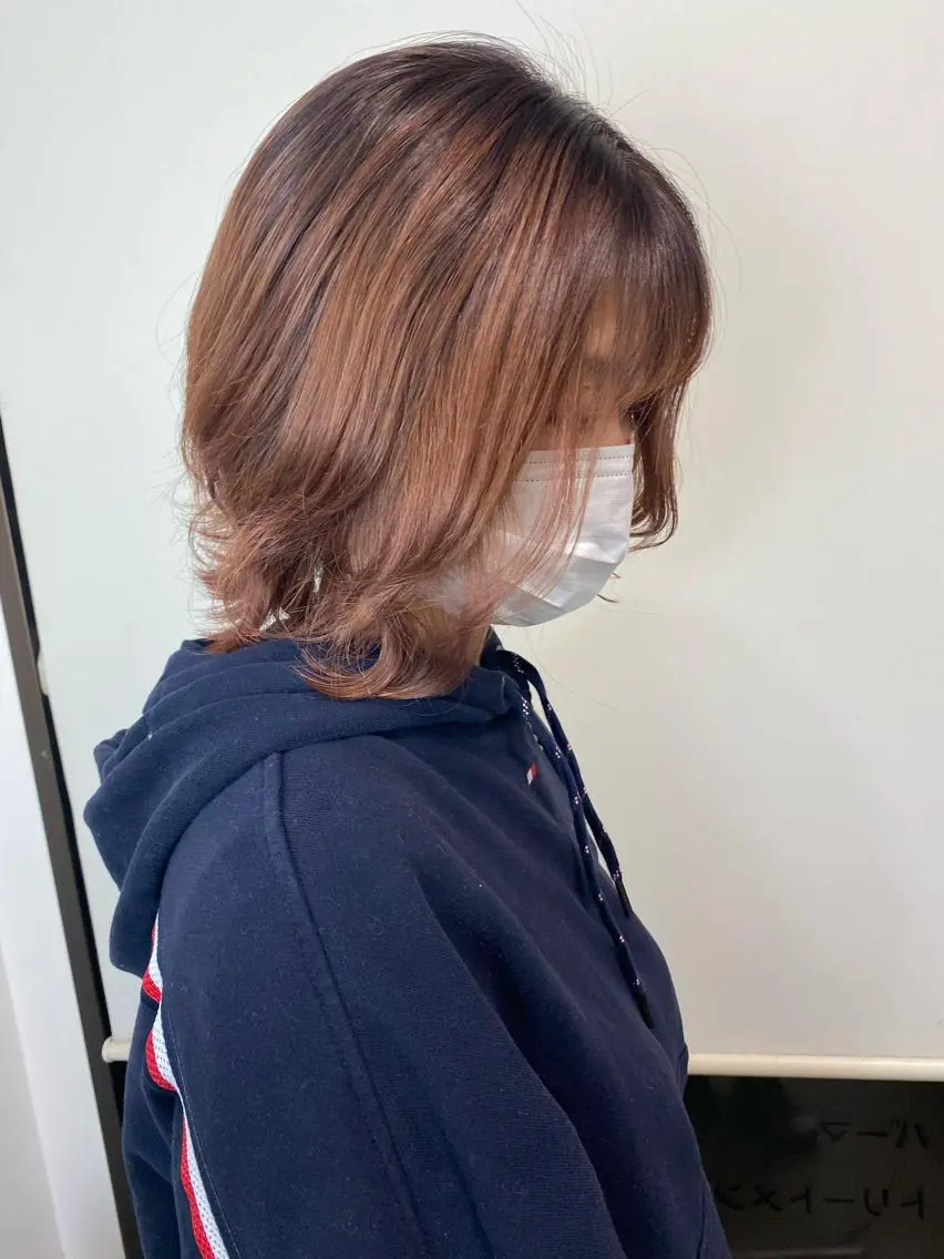 ショート カラー ブリーチカラー🫧 森　凪沙のヘアスタイル