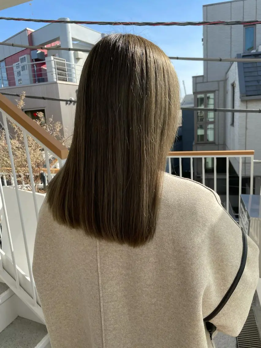 セミロング カラー メンズ似合わせ🪞 kotoriのヘアスタイル