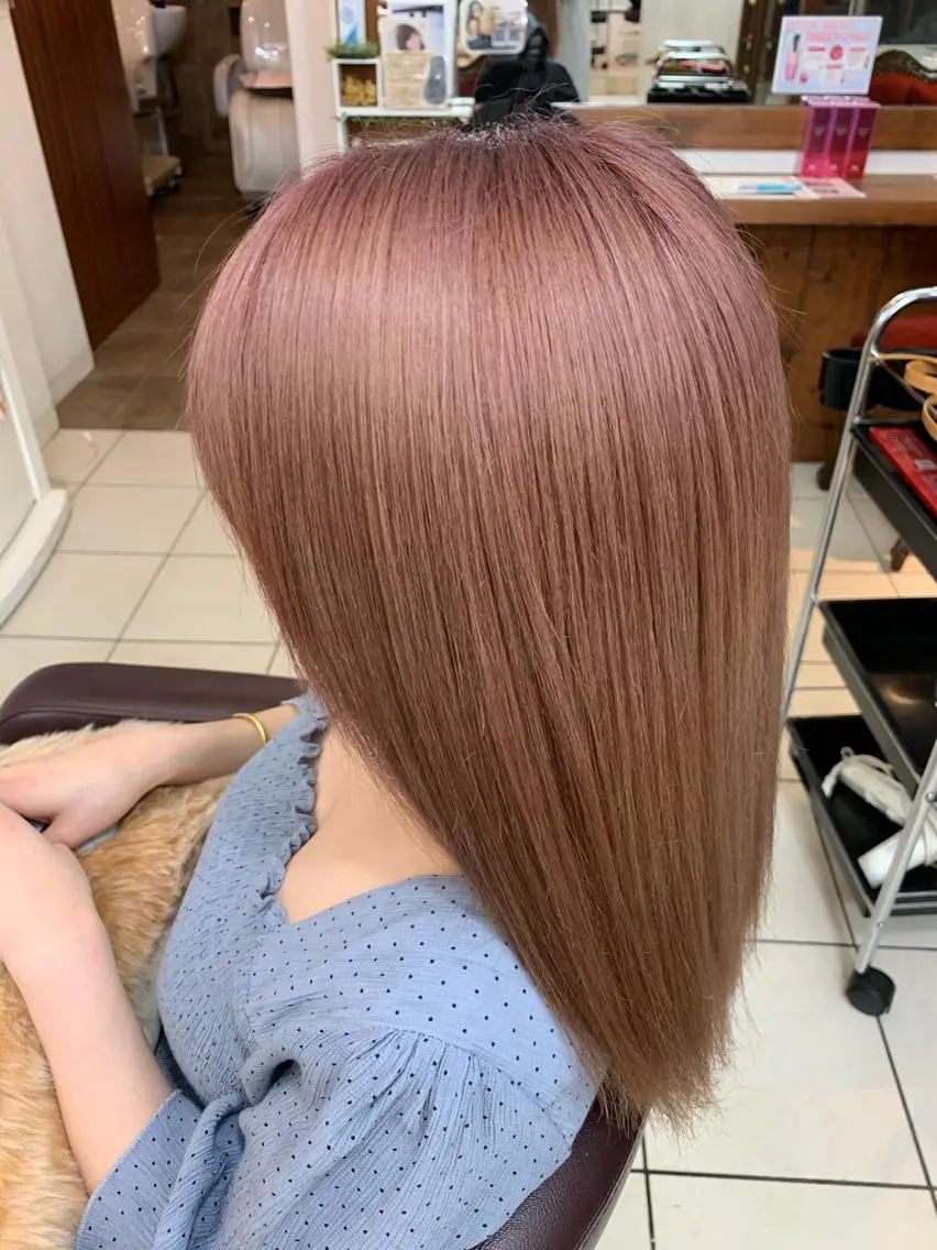 セミロング アレンジ&ショート 💙YUKINOのヘアスタイル