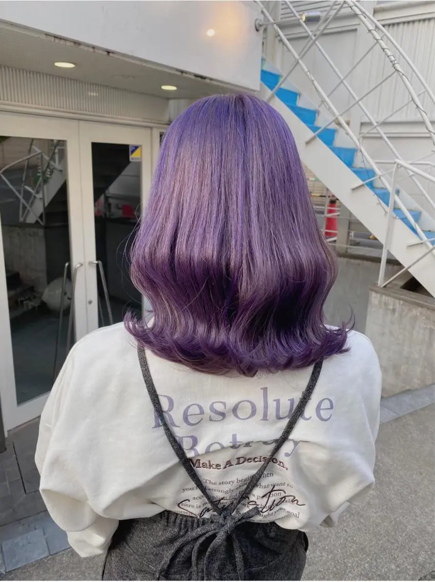 セミロング カラー ヘアアレンジ 🧸ミルクティー🧸 kousei🧸のヘアスタイル
