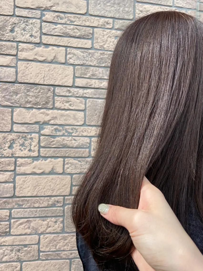 カラー Lepps れいなのヘアスタイル