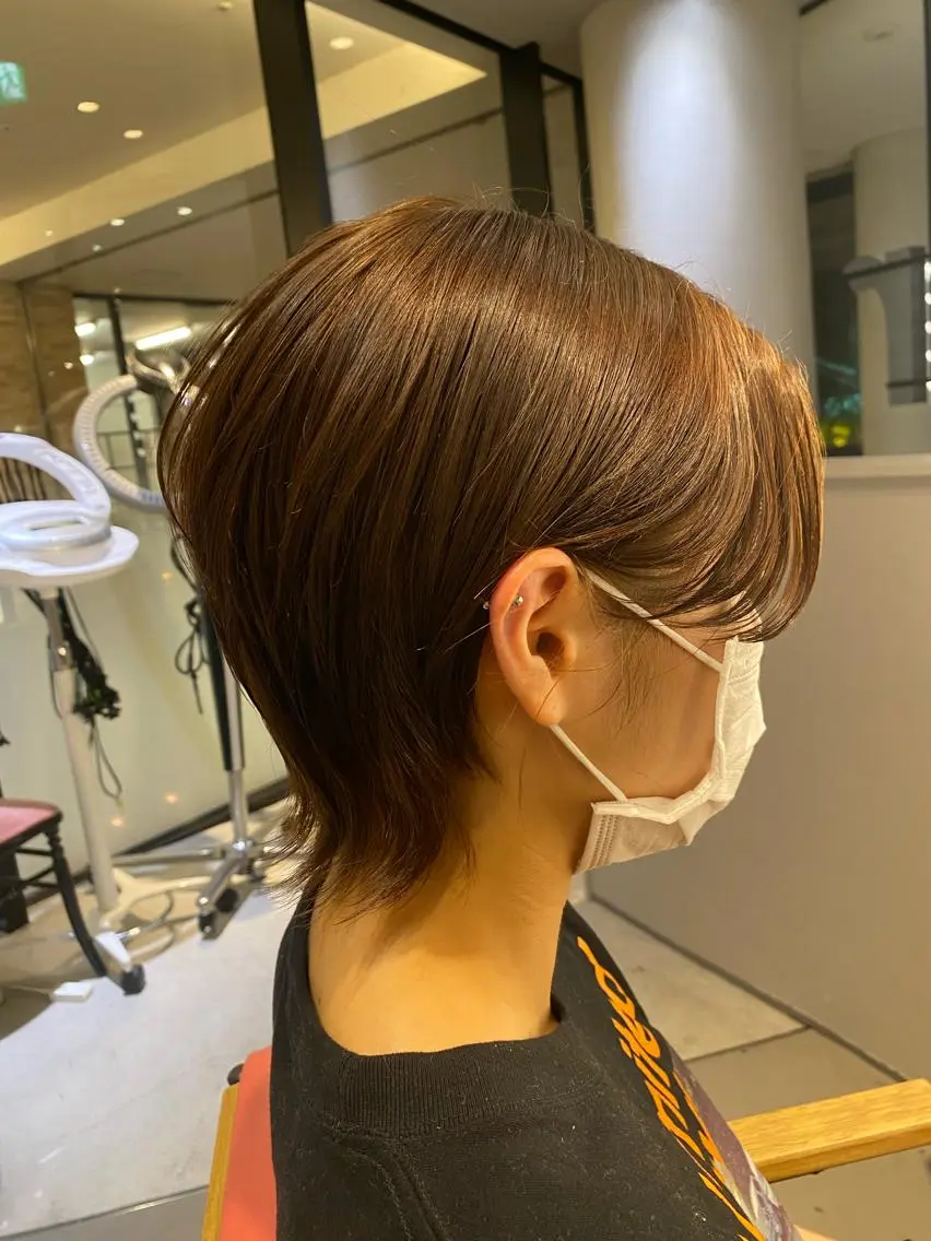 ショート ハンサムショート ショートヘア ウルフカット unopulir 景山 凌のヘアスタイル