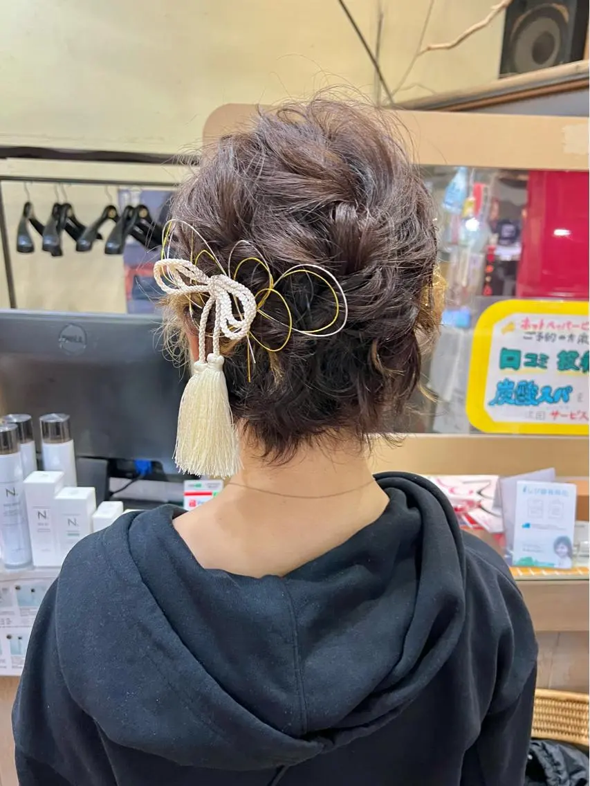 ショート ヘアアレンジ ショートヘア 「sumi」 AMIのヘアスタイル