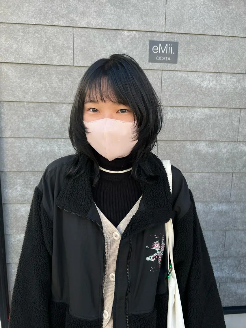 カラー 黒髪 自信が持てるお目元に 🪽✨moemiのマツエク・マツパデザイン