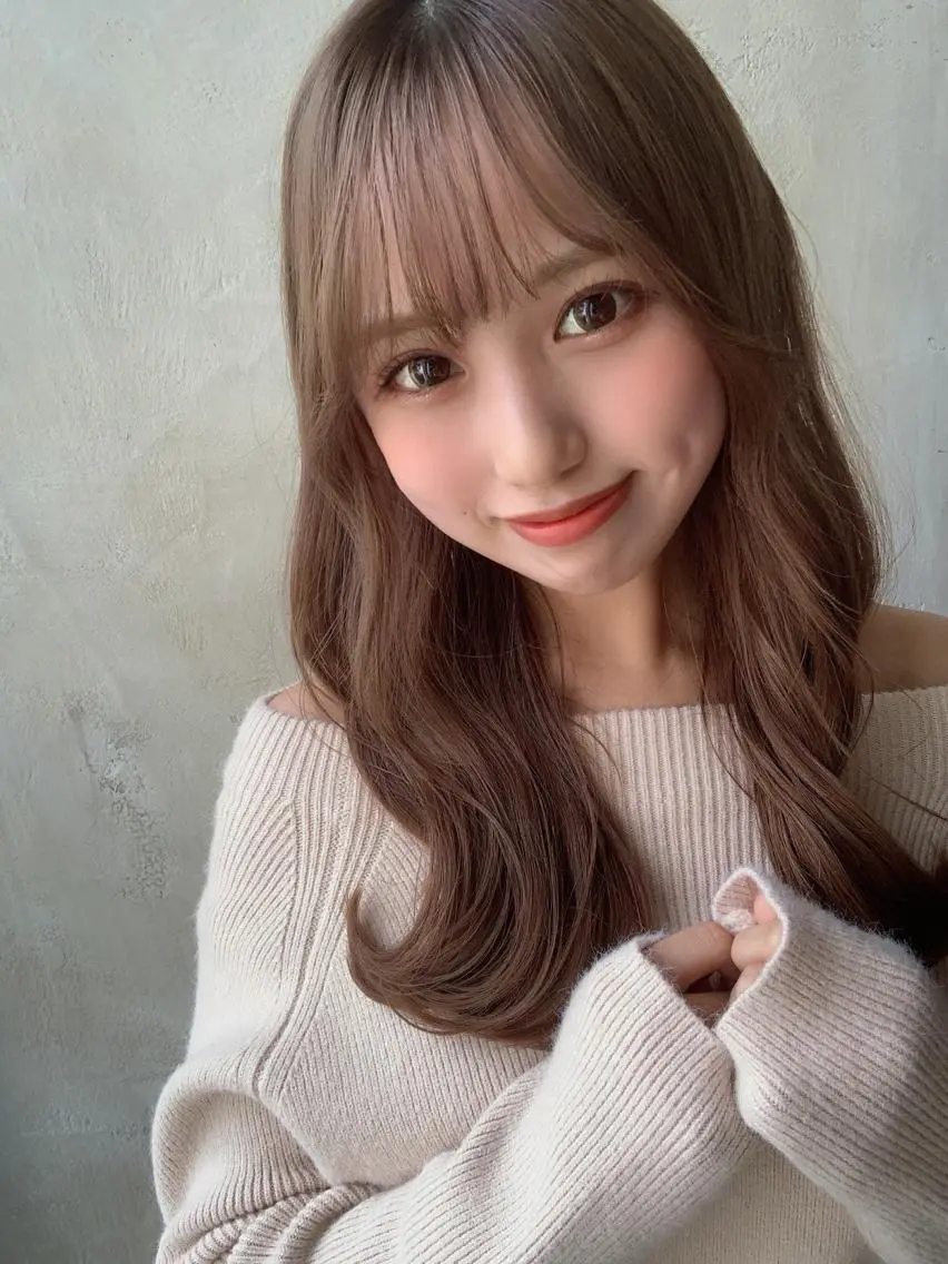セミロング カット ヘアカラー トリートメント モテ髪🤍こなれヘア 藤山裕大のヘアスタイル