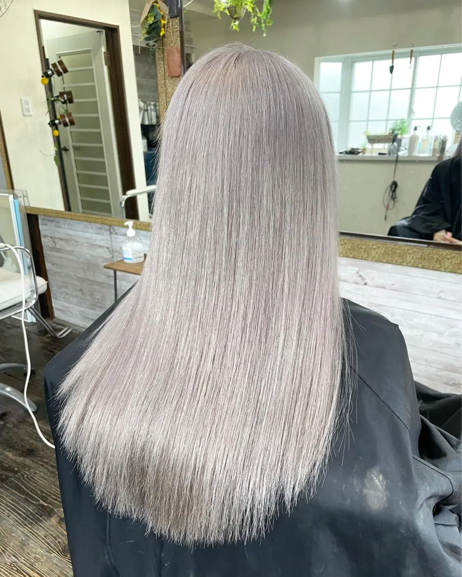 ロング カラー ヘアカラー 渡辺 健太のヘアスタイル