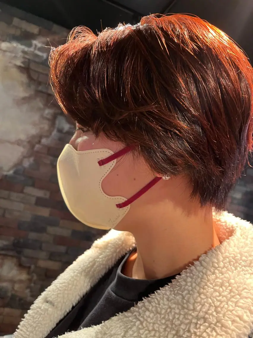 ショート カラー ヘアカラー トリートメント ハイトーンカラー🩵 耳ツボジュエリー👂のその他イメージ
