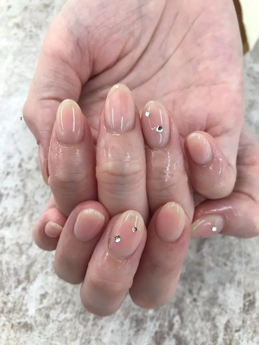 ネイル ハンドネイル ハンドケア Basic本厚木店 Mahiroᙏ̤̫͚のネイルデザイン