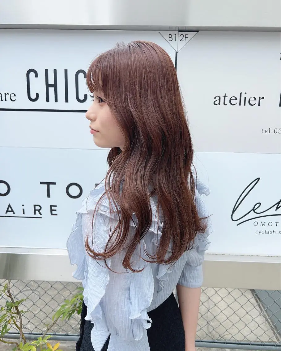 ロング 似合わせヘア🫶🏻 つきいてるみのヘアスタイル