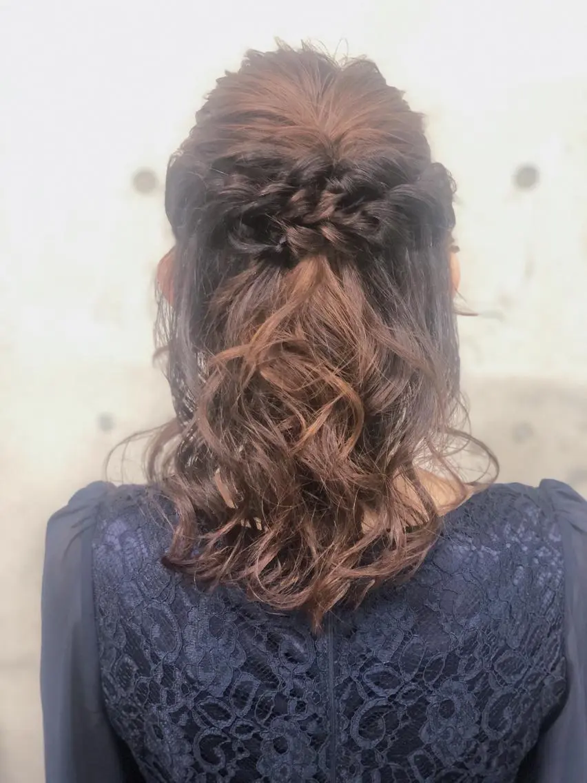 セミロング ヘアセット MeL 横浜/ MIHOのヘアスタイル