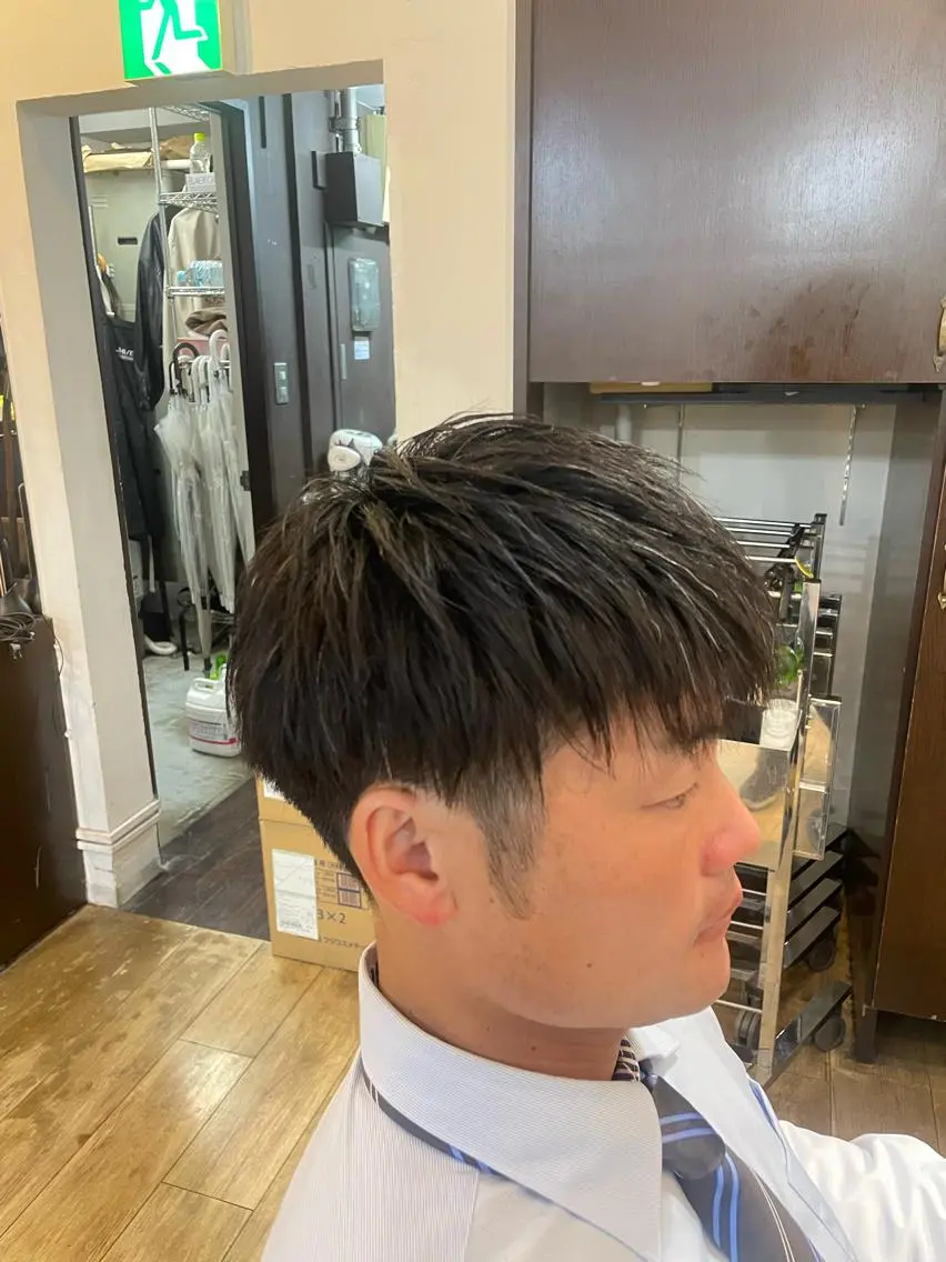 メンズ 加藤 聖也のヘアスタイル