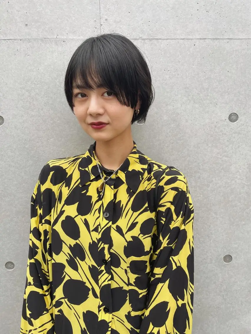 ショート カラー 似合わせカット ショートヘア カット ヘアカラー トリートメント センスをお届けします 大谷将生infpのヘアスタイル