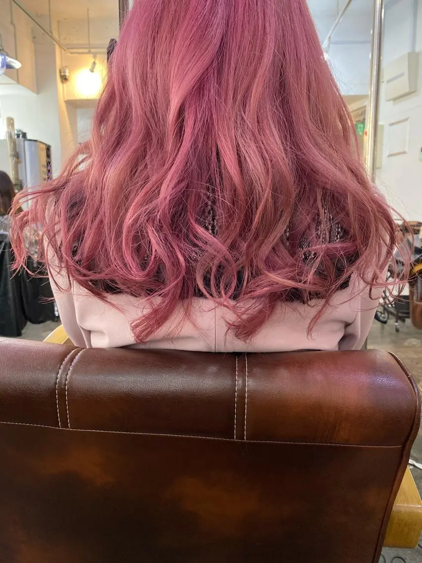 ロング カラー ヘアアレンジ 【艶髪×韓国風】 毛流れ職人 RYOのヘアスタイル