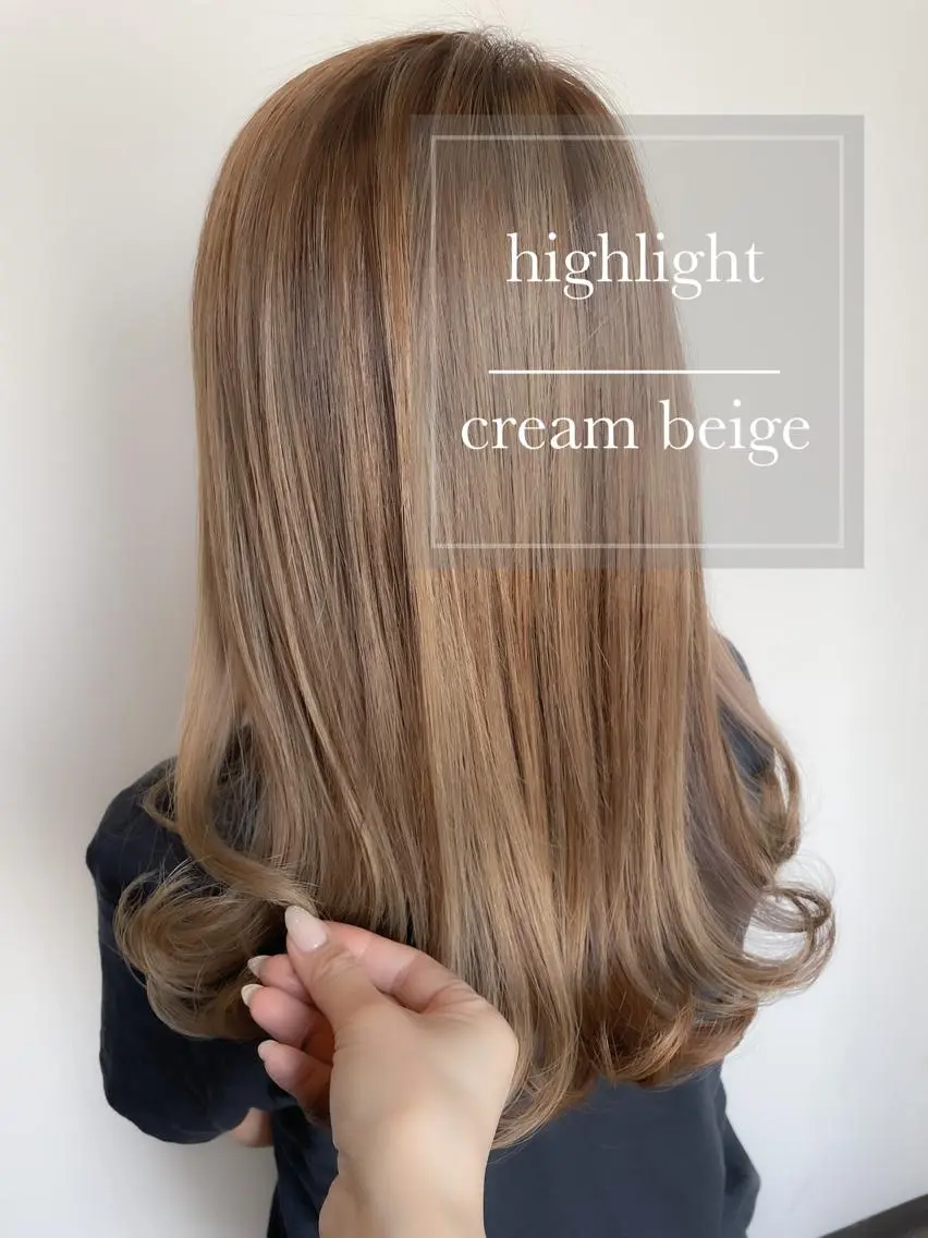 セミロング カラー ヘアアレンジ topstylist 芳賀みなみのヘアスタイル