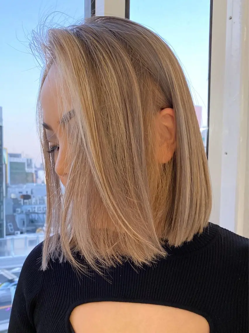 ミディアム カラー welring hair salonのヘアスタイル
