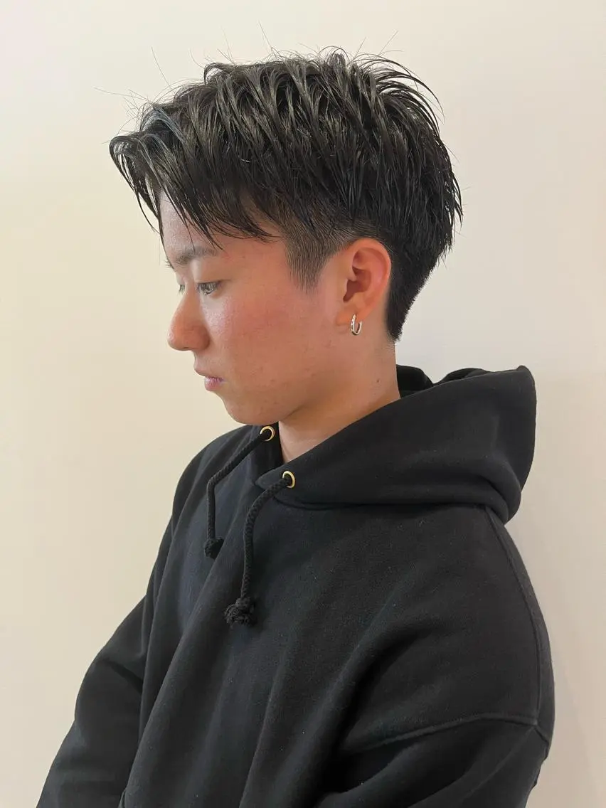 メンズ 角田 琉希也のヘアスタイル