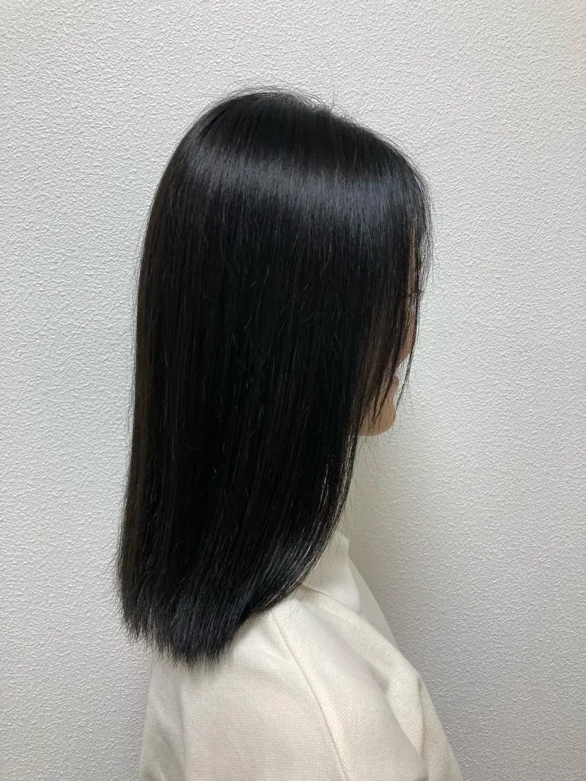 セミロング カラー CAP🌷 増田夏実のヘアスタイル