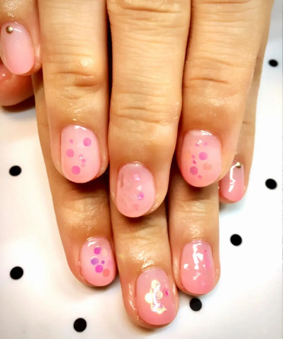 ネイル ジェルネイル シンプルネイル nailist cocoのネイルデザイン