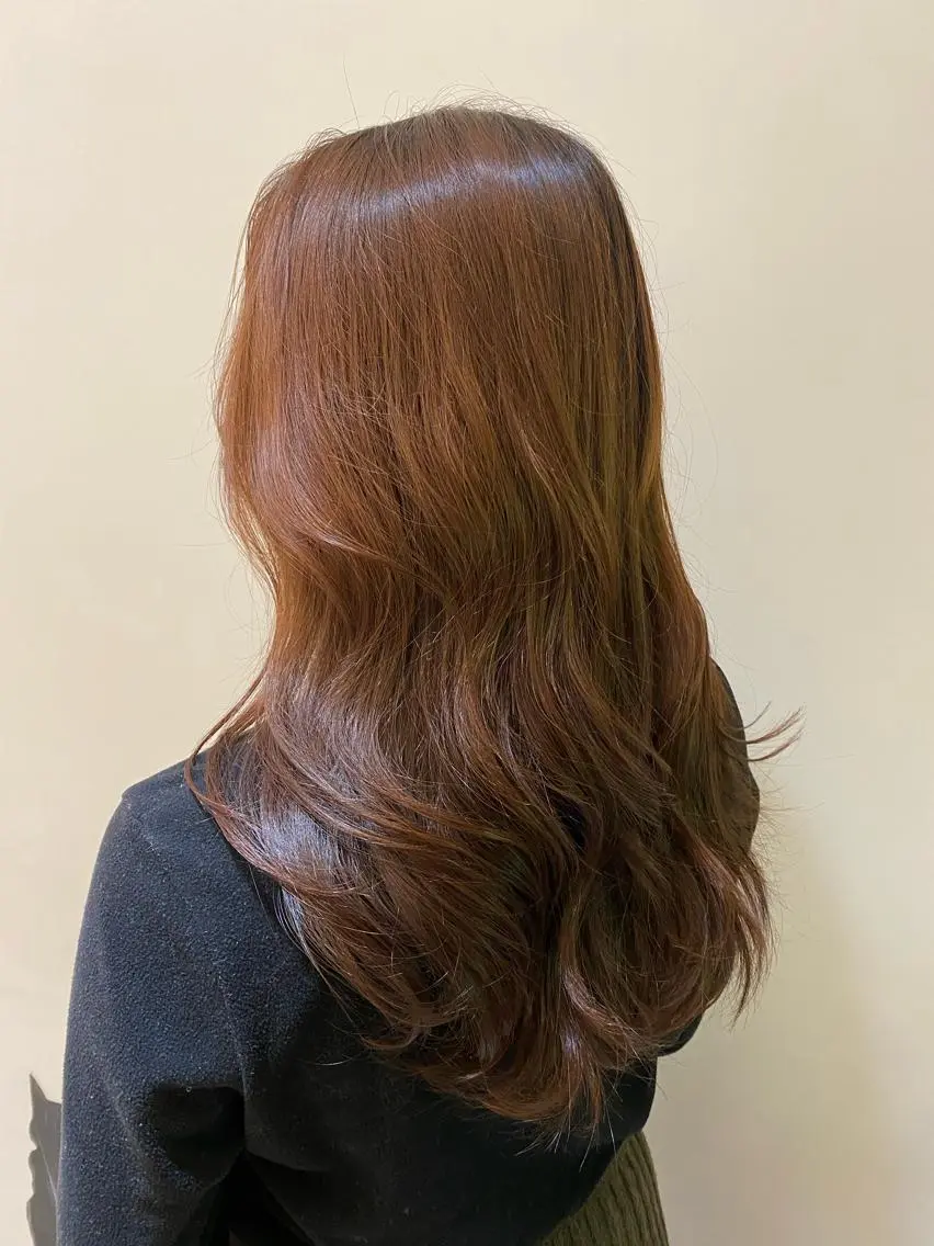 ロング カラー 栄/平日限定✨ REIRIのヘアスタイル