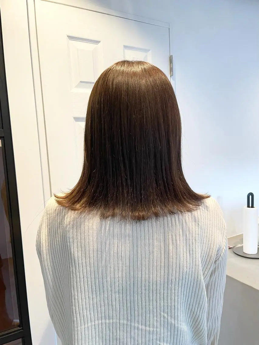 ミディアム カラー ベージュカラー ブラウンカラー ブラウンベージュ ヘアカラー トリートメント 中目黒🌼 🌼ハナのヘアスタイル