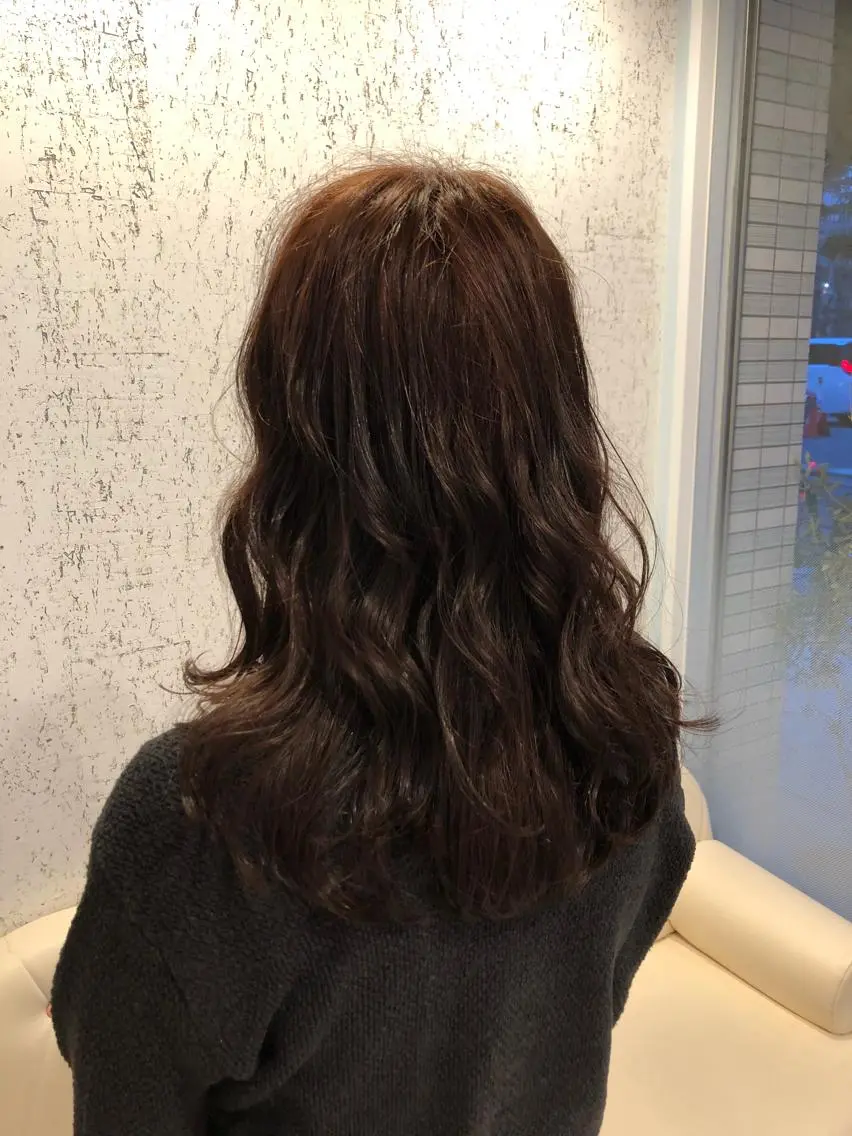 カラー 小島嵩人 縮毛矯正 髪質改善のヘアスタイル