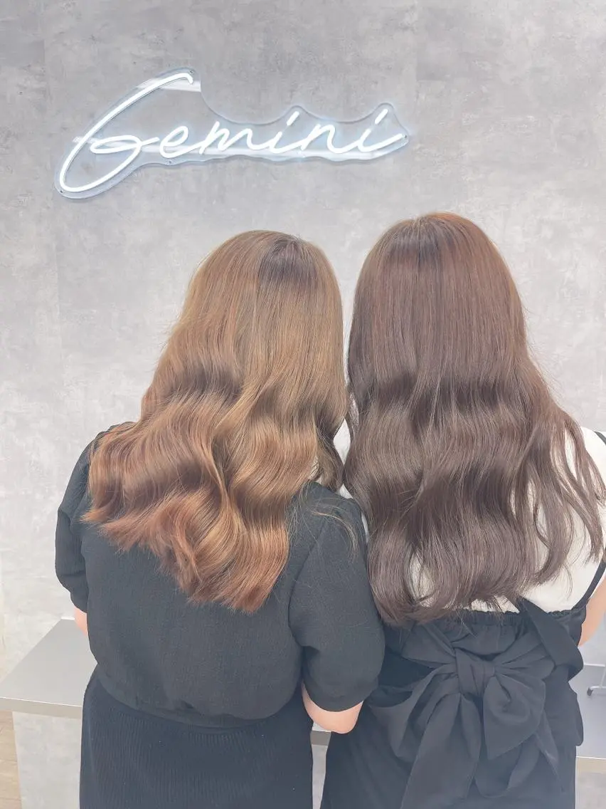 カラー Gemini代表 Maedaのヘアスタイル