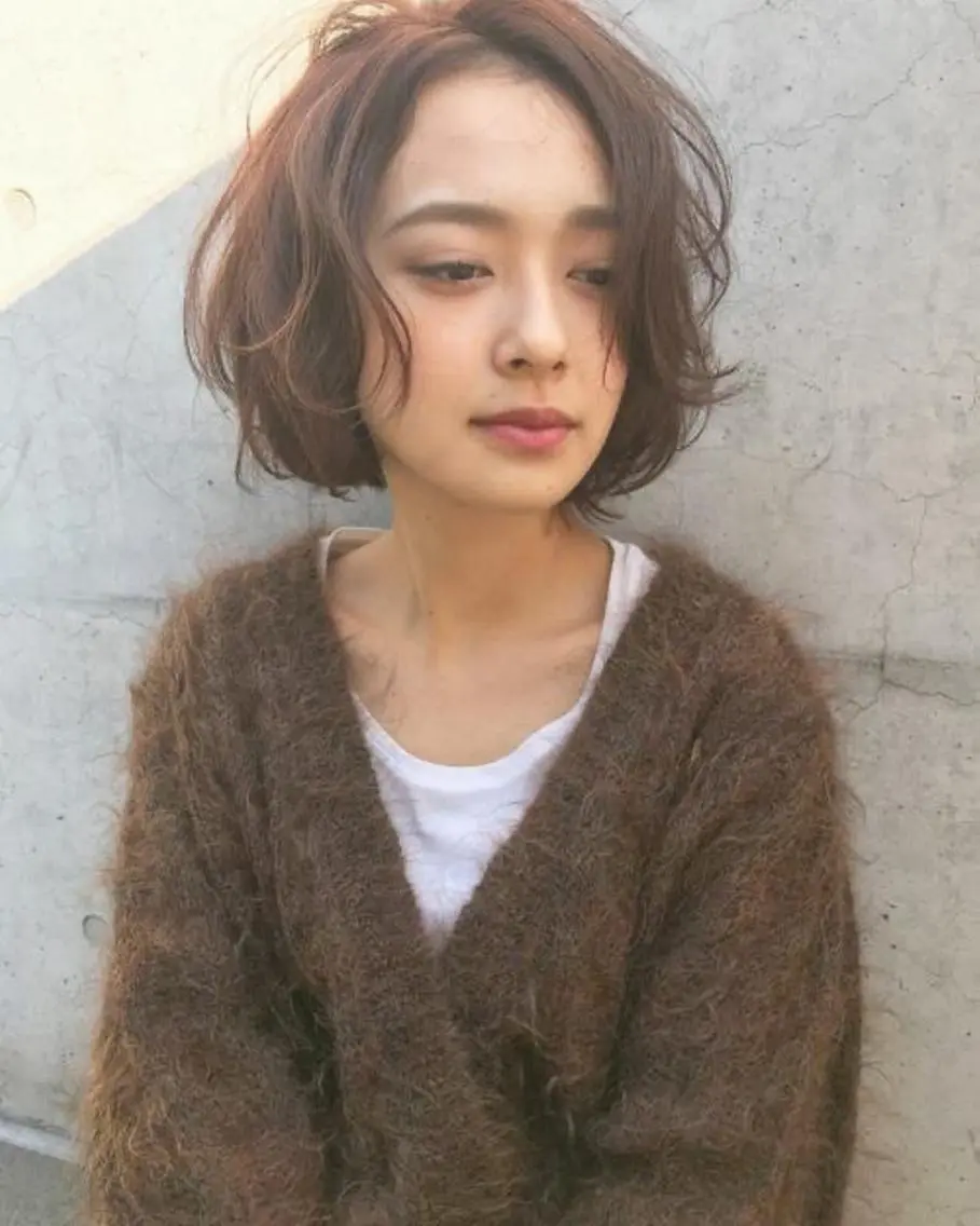 ショート カラー ボブ 横野 孝志のヘアスタイル