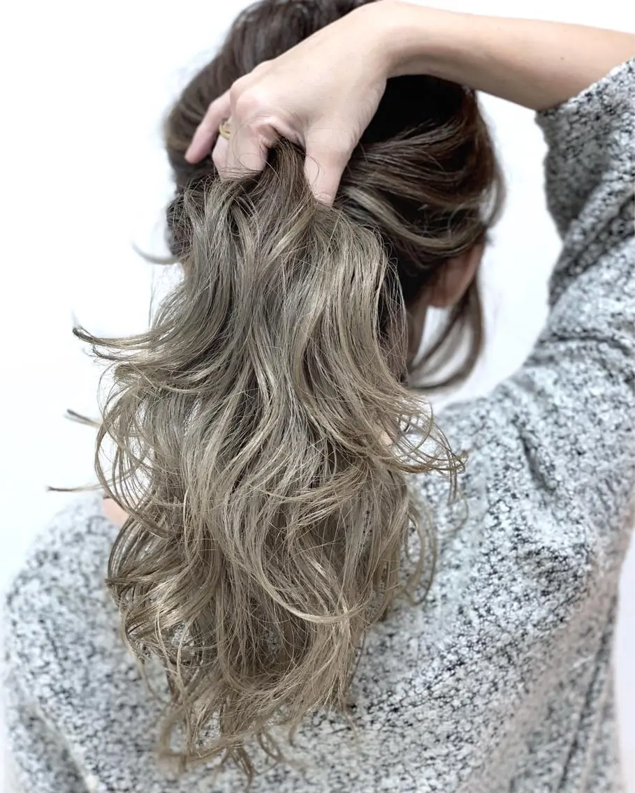 ロング カラー カット ヘアカラー トリートメント 🍀ナガヤマ ヒデアキ🍀のヘアスタイル
