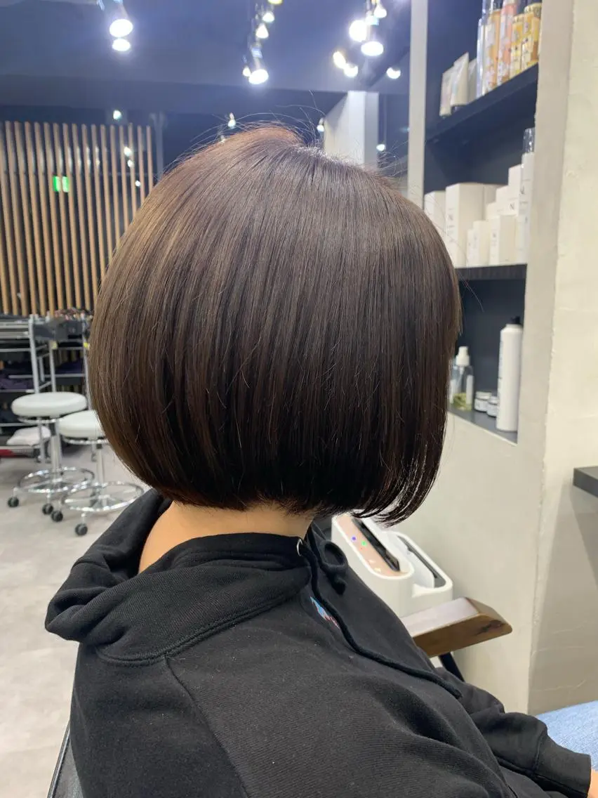 ショート カラー ヘアアレンジ 個室で似合わせ好印象 🧡外山弥千代のヘアスタイル