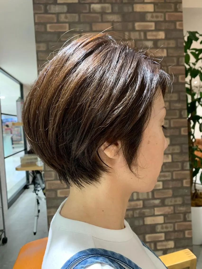 ショート カット 前田 勇貴のヘアスタイル