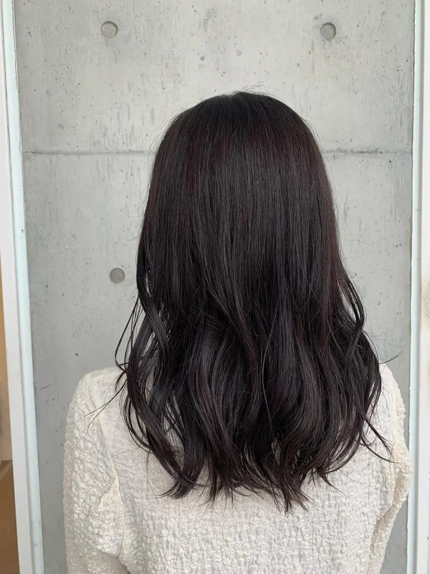 ミディアム カラー 透明感カラー yukari/ 立川美容室のヘアスタイル