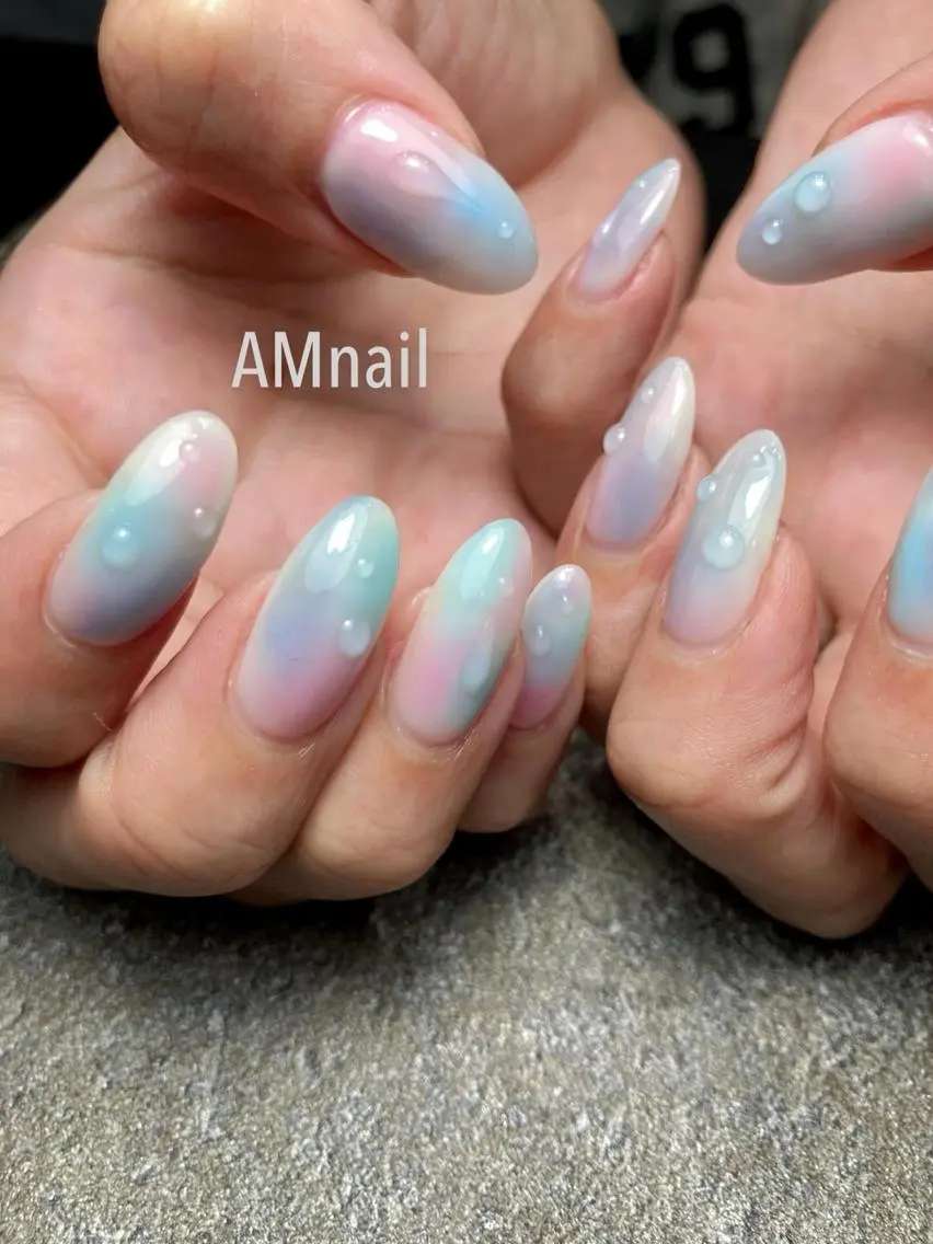 ネイル アートネイル 持ち込み ハンドネイル Am:nail 柏 SUE（スゥ）のネイルデザイン