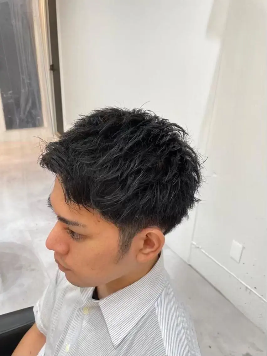 ショート メンズ 【メンズカット】 ✂️モデル募　市村のヘアスタイル