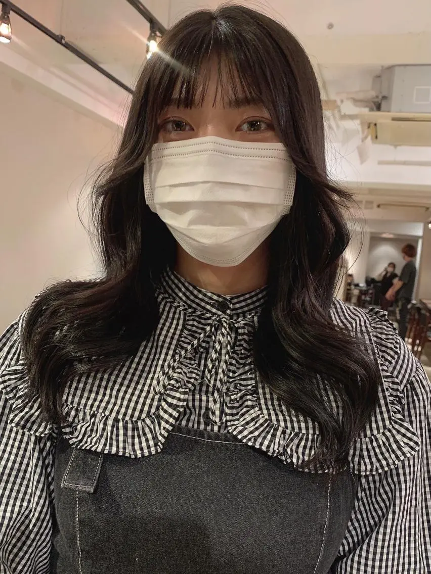 ロング カラー カット ヘアカラー トリートメント 透明感カラー✂︎ /縮毛矯正/YUKAのヘアスタイル