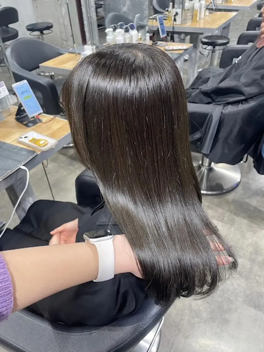 カラー 🪞official FRUITS渋谷🩰のヘアスタイル
