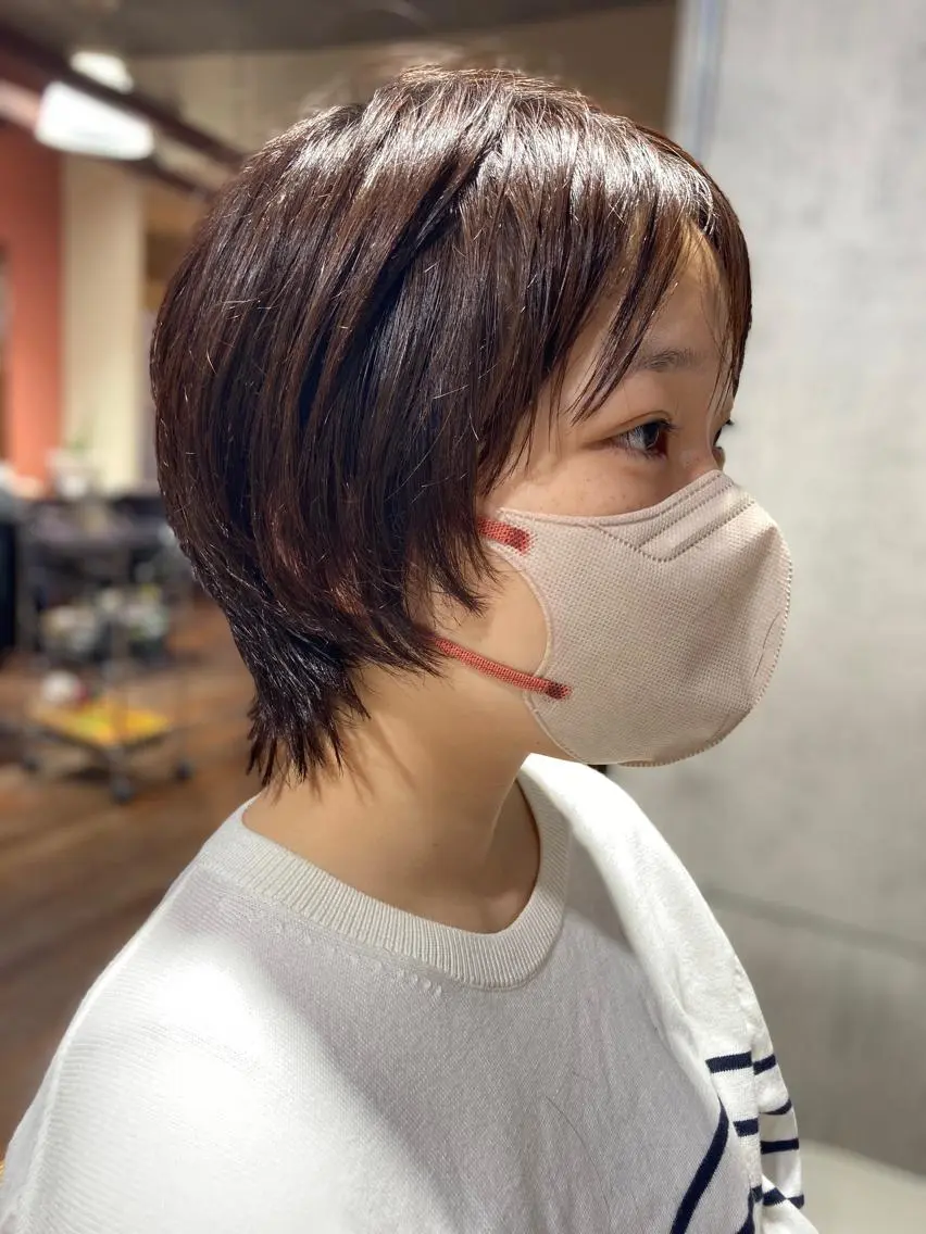 ミディアム プルエクステ ボブレイヤー ボブ エクステ レイヤーカット ✂️ワタナベ コウジ✂️のヘアスタイル