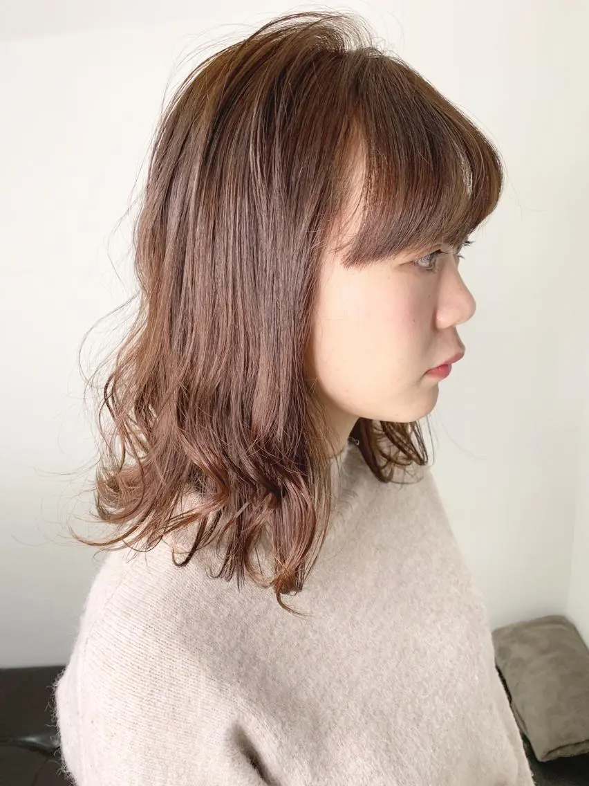 ミディアム 名古屋駅/トップス タイリスト/大黒拓哉のヘアスタイル