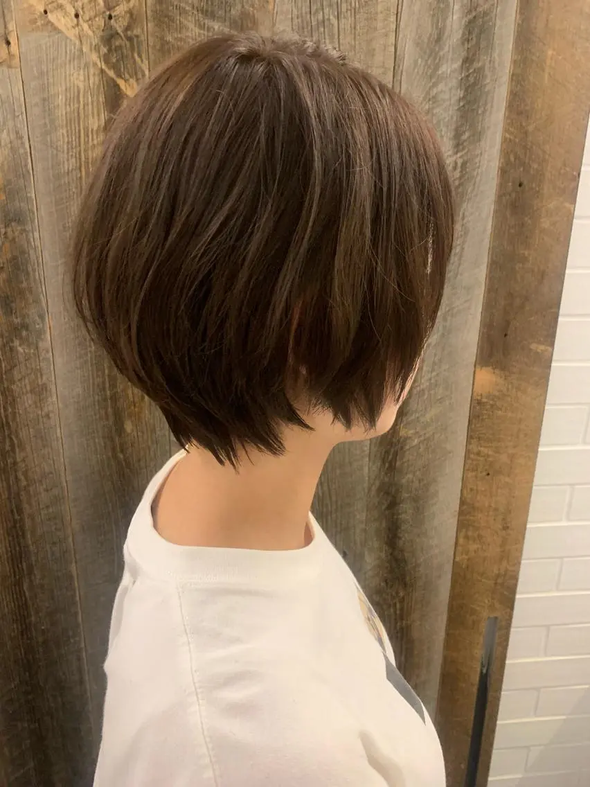 ショート カラー カット Bianca  代表 硲　貴亮【東武練馬】のヘアスタイル