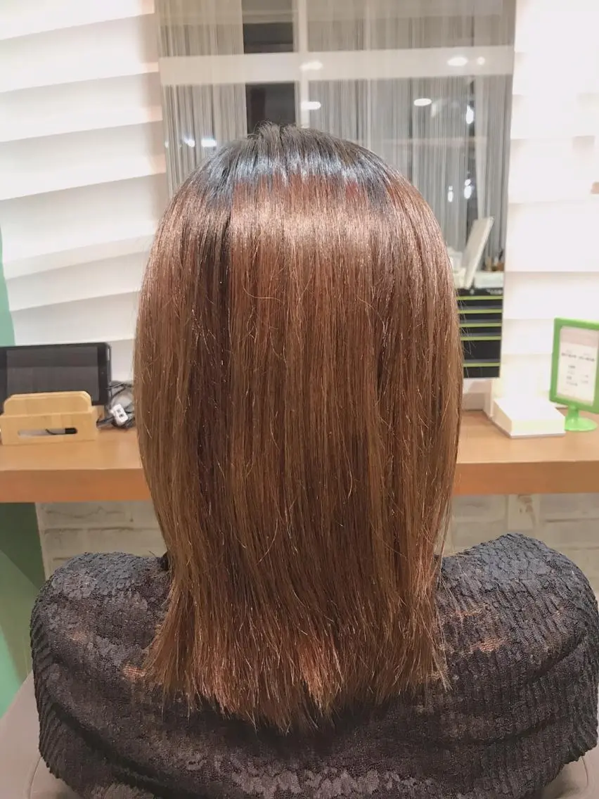 ミディアム 川村 綾のヘアスタイル
